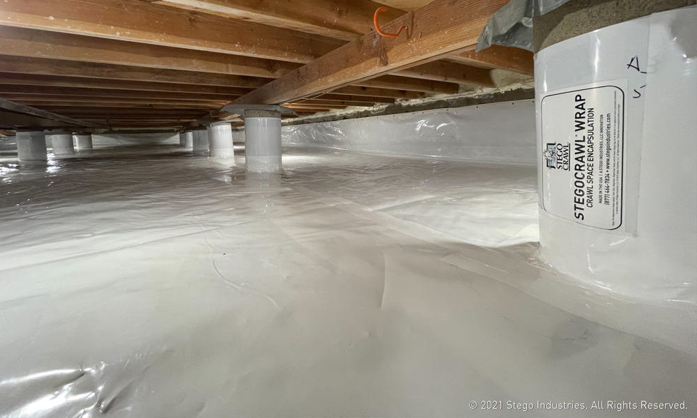 Effective Air and Vapor Barrier Installation in Crawl Space for Moisture Control and Energy Efficiency